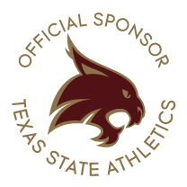 Official Sponsor Texas State Athletics Logo